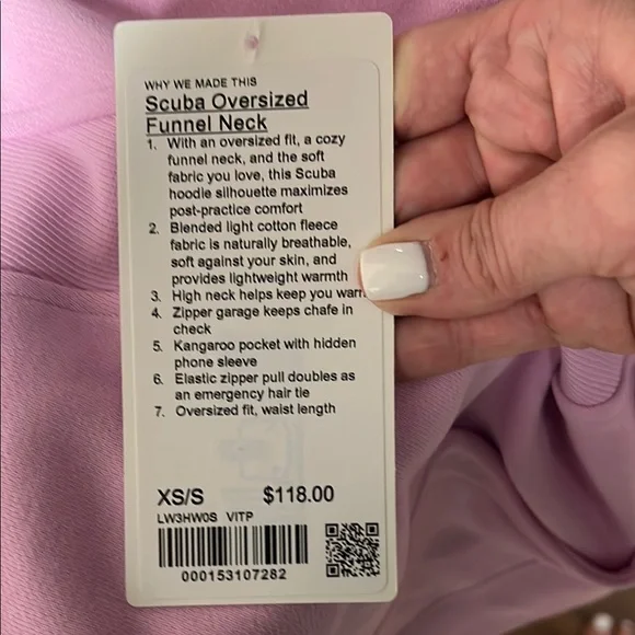 lululemon athletica Pink Half-Zip Sweatshirt - Picture 5 of 5